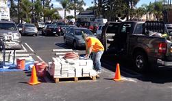 DCL Construction project — outdoor setup